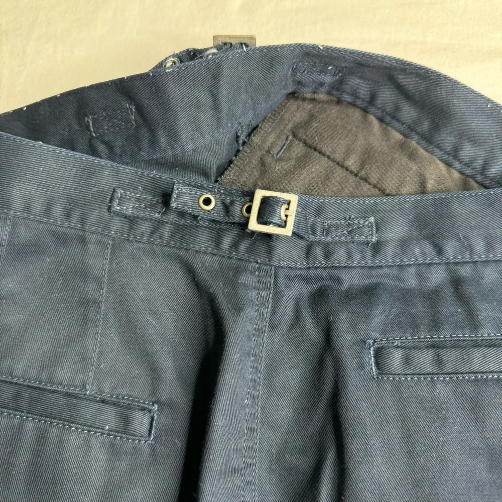 Liz Claiborne Navy Blue High‎ Waisted 5 Inch Inseam Shorts Womens Size 12